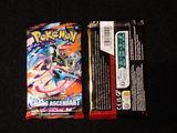 a close up of a box of pokemon cards on a table