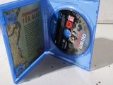 a blue case with a dvd inside of it