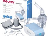 La pompe médicale Beurerr se trouve dans la boîte avec le contenu