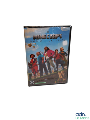 une image d'un jeu vidéo intitulé Minecraft sur fond blanc