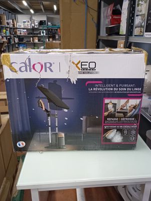 a box that is sitting on a table in a store
