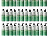 lot de 36 flacons de produits de soin bio adaptés à tous les types de peau