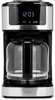 415 / Cafetière filtre programmable 15 tasses - LIVOO …