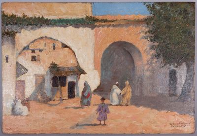 RENDU AU VENDEUR Carlos ABASCAL (1871- 1948)