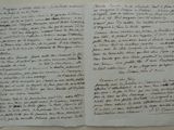 a close up of a piece of paper with writing on it