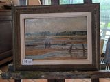 une image d'une image d'une peinture sur un chevalet