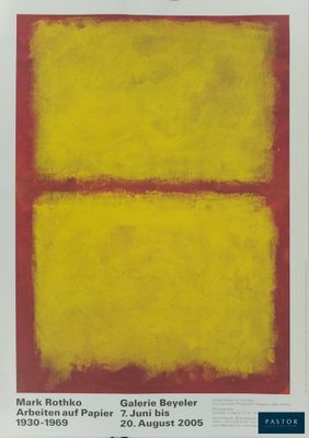 an image of a yellow and red painting on a white background