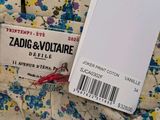 zadig and voltaire floral print dress