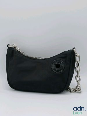 BIMBA Y LOLA - Sac à main noir chaîne argentée - Bandoulière…