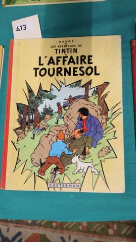 TINTIN : l’affaire Tournesol. Casterman, 1956.