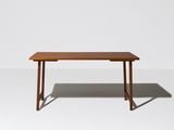 an image of a wooden table on a white background