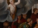 an image of a painting of a group of people in a room