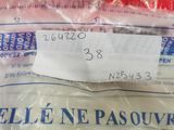 a bag of food that has a price label on it