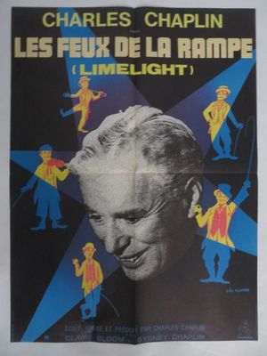 une affiche du film « Les Feux de la rampe »