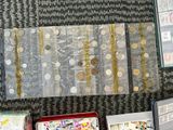 many different types of coins in this case