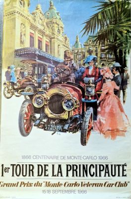 une affiche pour une visite guidée de la principale en français