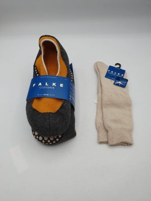 Lot de 2 - FALKE - Chaussons COSYSHOE et Chaussettes COMFORT…