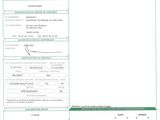 a close up of a document with a barcode on it
