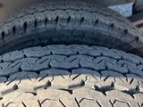 tire treads of a truck are shown in this close up photo