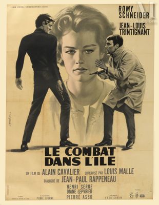 french movie poster for le contre bat dans l ' lie