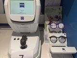 an image of a medical device on display in a room