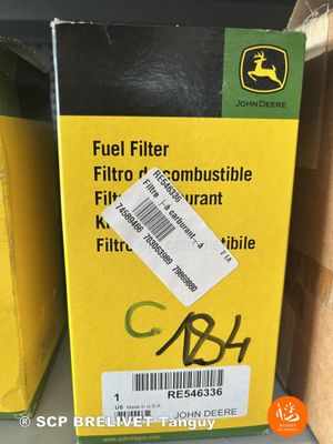 UN FILTRE A CARBURANT JOHN DEERE REF RE546336 - Photo 1