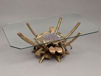 Attribué à Jacques-Duval BRASSEUR (1934-2021) Table basse, l… (photo 2)
