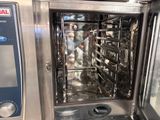 an image of a stainless steel oven with a glass door