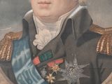 portrait of a man in a military uniform with a star on his chest