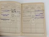 an old document with a lot of writing on it