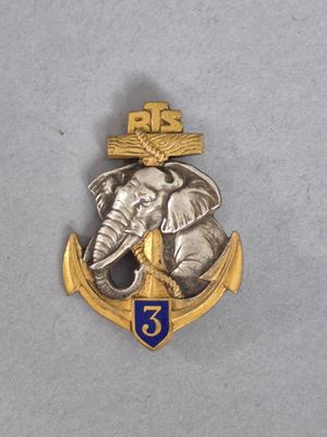 une image représentant un insigne orné d'un éléphant