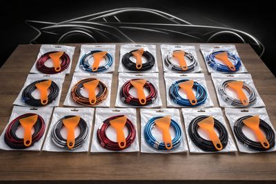 Lot de 27 paquets de liseré décoratif pour voiture.