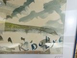 une photo d'une photo représentant des oiseaux volant dans le ciel