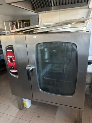an image of a commercial oven in a commercial kitchen