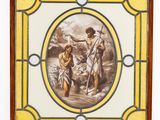 an image of a picture of a painting of a man and a woman