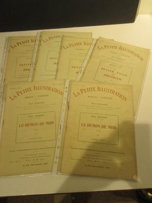 LOT DE REVUES LA PETITE ILLUSTRATION 1914 N° 21 à 26 2…