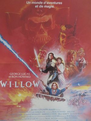 a movie poster for the film willow