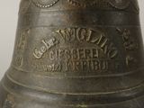 a bell that is sitting on top of a table