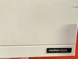 a white box with a black sticker that says rocheboois on it