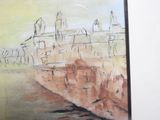 a picture of a painting on the wall of a building