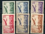 un ensemble de timbres présentant différentes couleurs et différents motifs