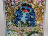 gros plan d'une carte pokemon sur une table