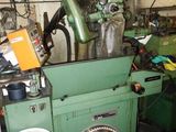 a machine that is sitting inside of a building