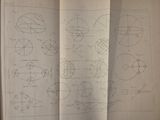 a book that has a bunch of drawings on it
