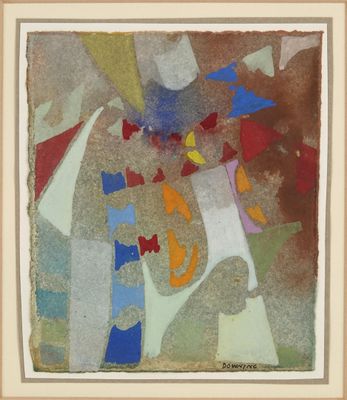 l'image d'un tableau représentant un vase contenant des fleurs