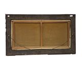 an image of a window with a wooden frame on it