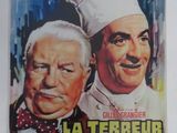 affiche de cinéma française représentant le chef et le chef dans la cuisine