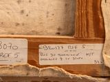 a picture of a picture of a piece of wood with a price tag attached to it