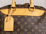 louis vuitton monogram canvas and leather handbag