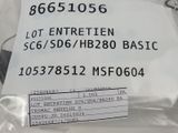 a label on the back of a plastic bag